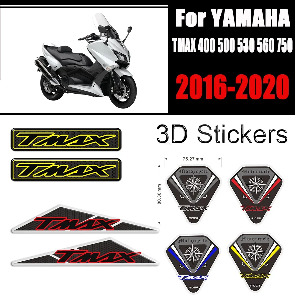 Dla YAMAHA TMAX530 TMAX500 TMAX560 Emblemat Logo Skutery 2016 2017 2018 2019 2020 Naklejki 3DS Naklejka TMAX 400 500 530 560 750