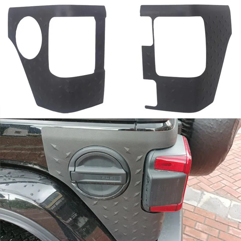 Rear Eyelid For JEEP WRANGLER JL Accessories 4x4 Offroad Lamp Eyebrow Factory Exterior Parts