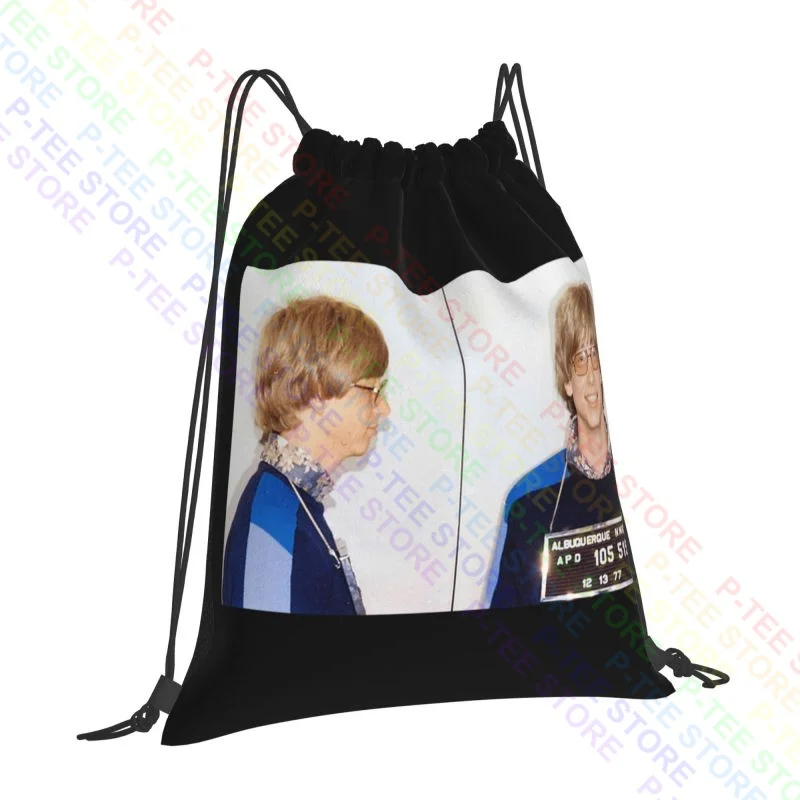 Bill Gates Mug Shot Picture Photo Drawstring Bags Gym Bag Hot Swimming Gymnast Bag Multi-function