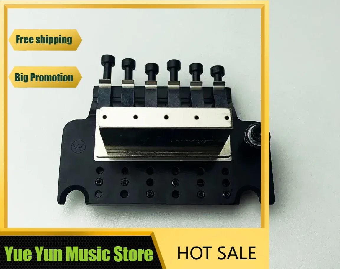 

Yue Yun Music Store--Discount Hot Sale--Original Black Special Tremolo Guitar Bridge System with 42MM/43MM Locking Nut