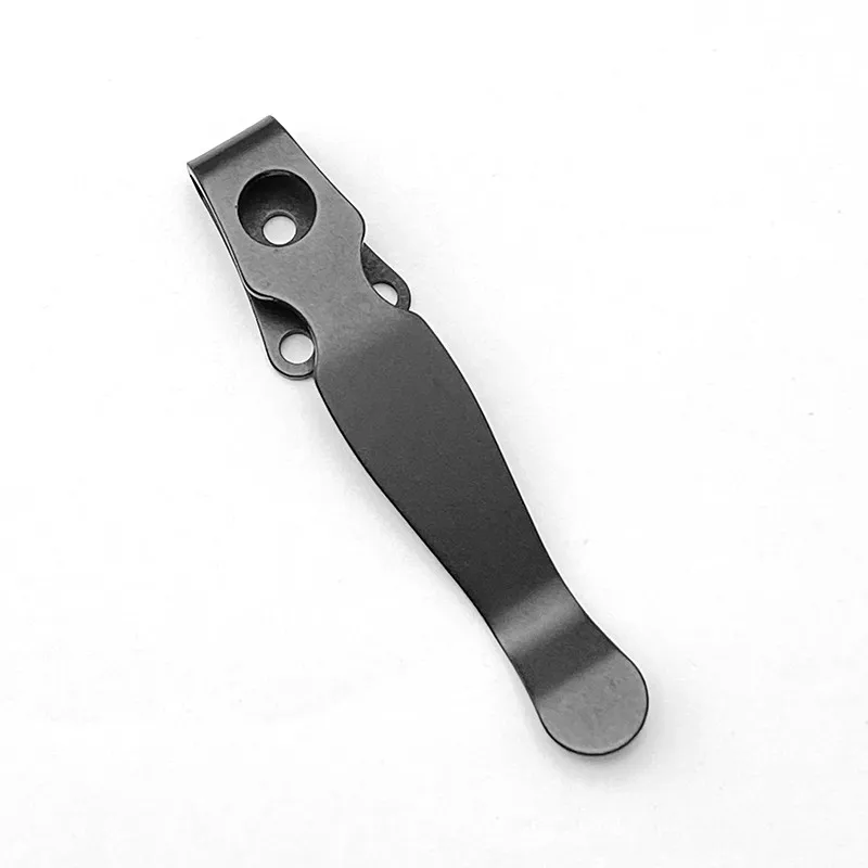 Clipe de Titânio de Transporte Profundo para Spyderco C229 Faca Xamã