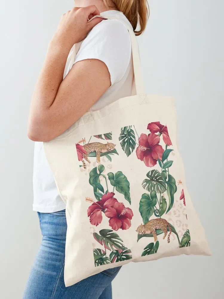 The White Lotus Wallpaper Tote Bag Canvas bag for women canvas tote shopping cart bags large tote bag