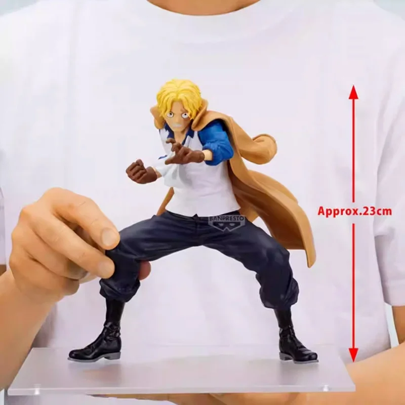 Originele Bandai Namco Banpresto One Piece Grandista Sabo PVC Collector Ornament Anime Figuur Model Speelgoed Cadeau Vakantiecadeau
