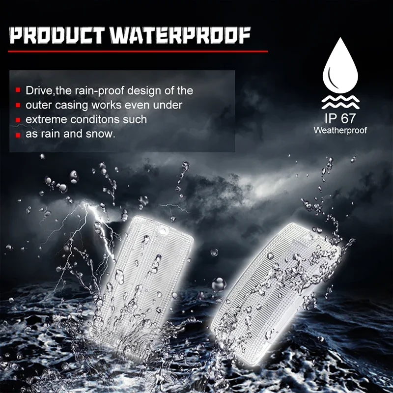 2 قطعة لفورد برونكو 1969-1977 الجبهة شواء بدوره مصباح إشارة وقوف السيارات غطاء خفيف قذائف عدة لا لمبة/مقبس اكسسوارات السيارات #5