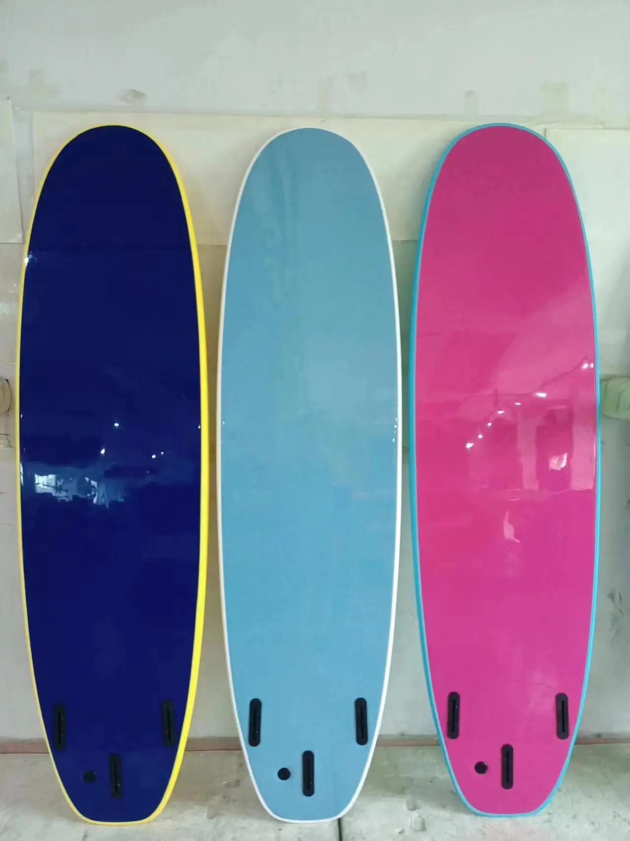 

6'' Soft Top Surfboard Waterproof EPS Foam Soft Surfboard Heat Lamination Surfboard for Beginner