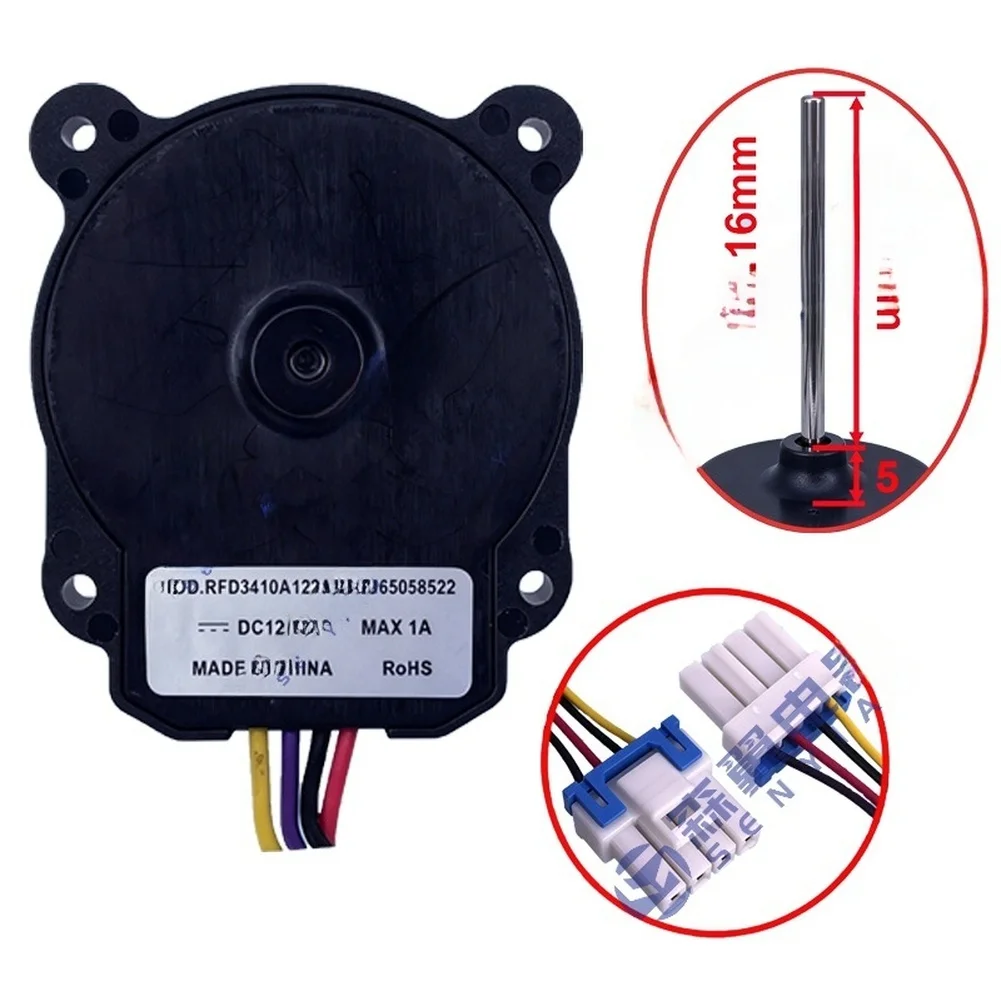 Refrigerator For fan Motor EAU65058522 for Cooling Applications Low Noise Pure Copper Construction 10x15x10cm No Oiling Needed