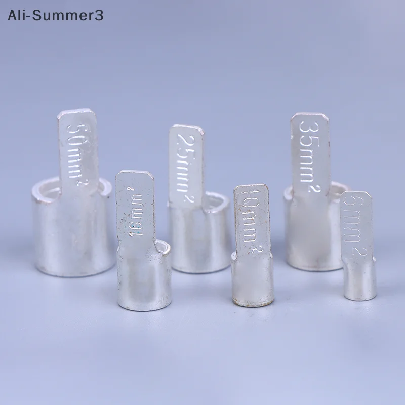 10 Uds C45 terminales para DZ47 interruptor de aire conector de Cable conector de Cable eléctrico Terminal de engarzado C45-1.5-50mm2