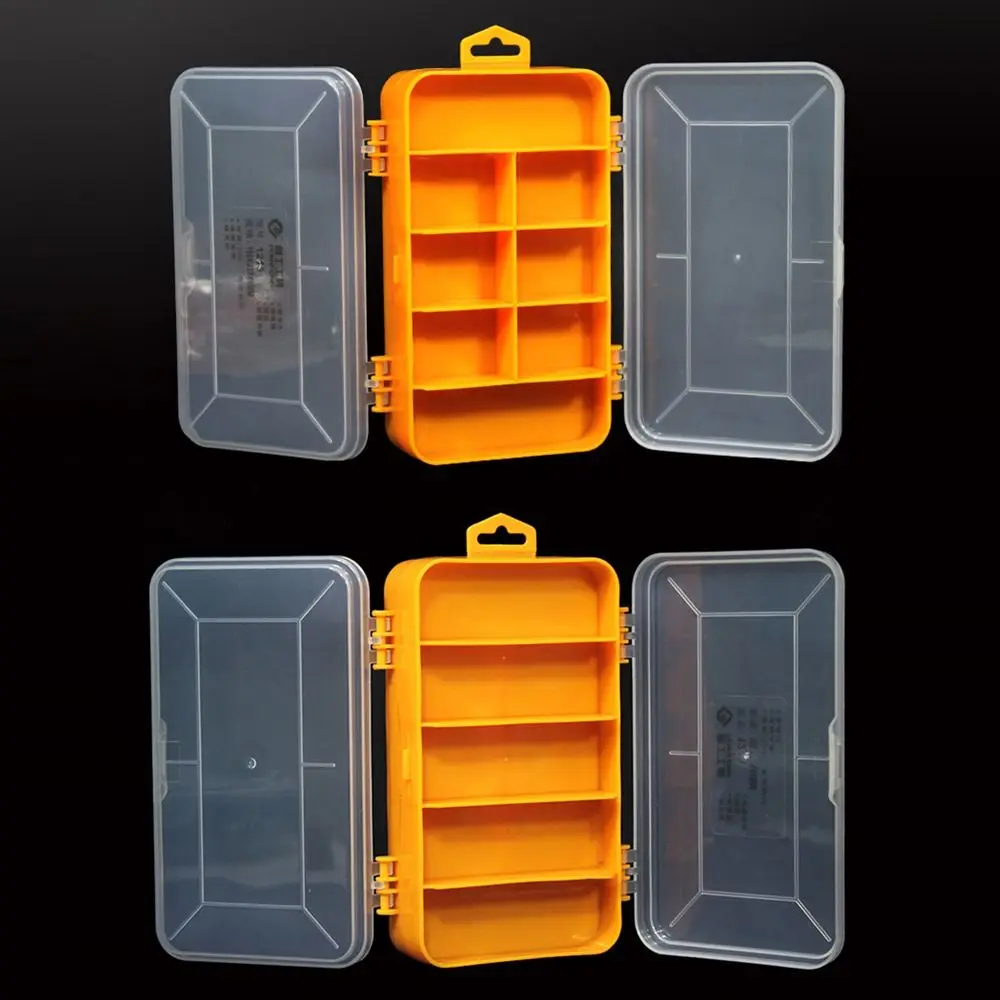 Portable Screws Transparent Plastic Tool Case Storage Box Hardware Parts Box Tool Box