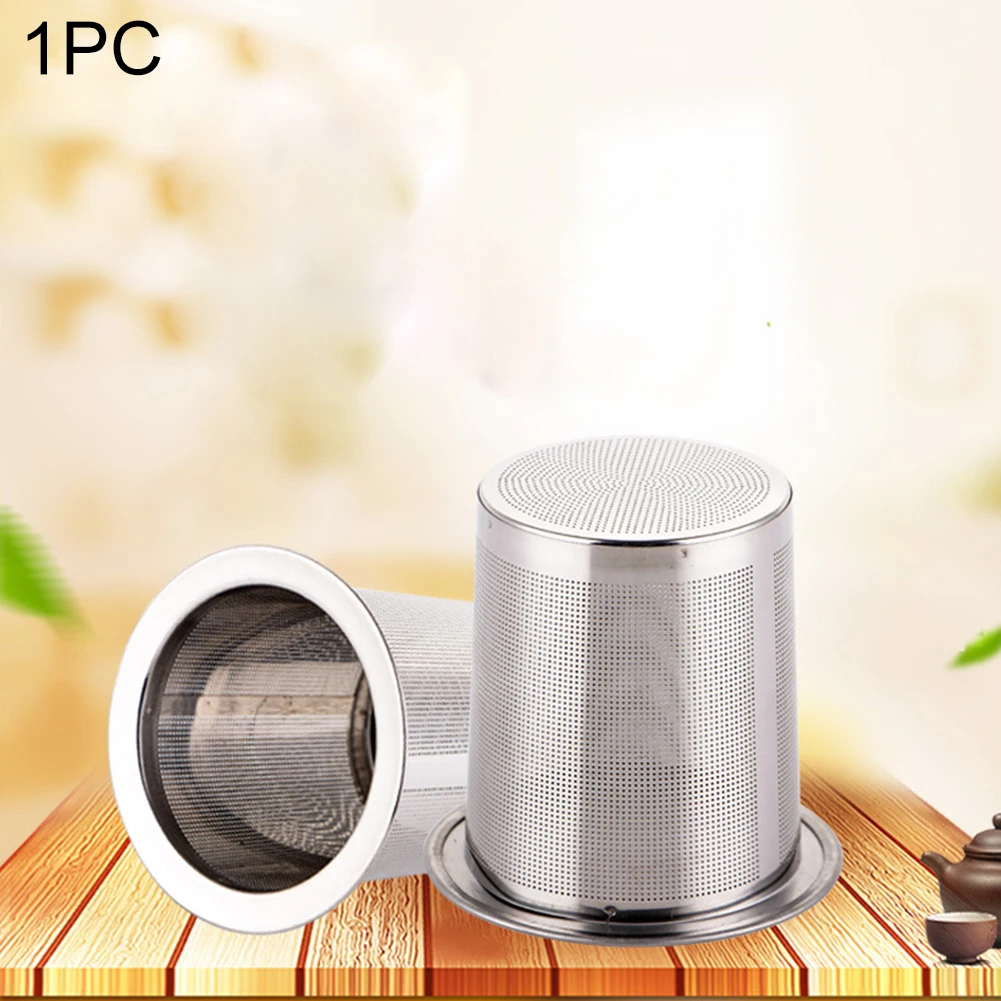 Easy Clean Juice Silver Reusable Durable Coffee Multifunctional Stainless Steel Fine Mesh Cafe Tea Strainer Infuser Filter