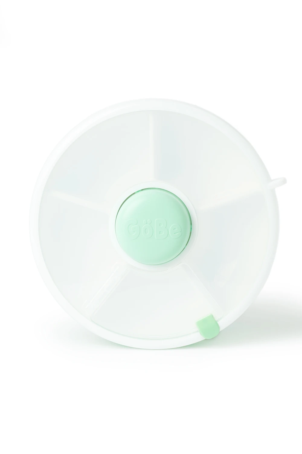Contenedor de Aperitivos Snack Spinner (Pequeño) - Contenedores de Aperitivos Reutilizables Estilo Bento con Compartimentos para Almuerzo, Viajes, Sobre la Marcha