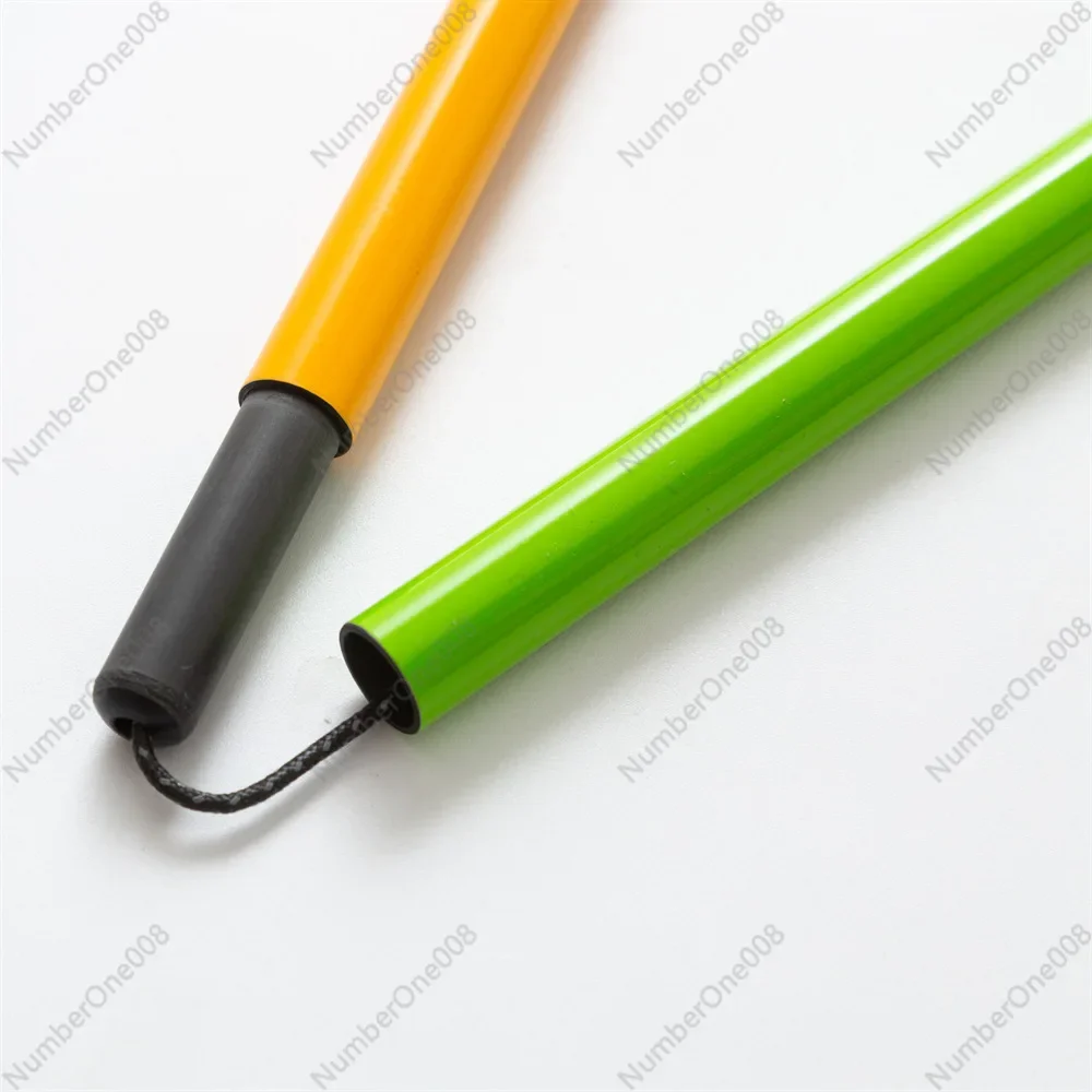 توريد عصا المشي خفيفة الوزن للغاية من ألياف الكربون بخمسة أقسام قابلة للطي للتسلق على الطرق الوعرة