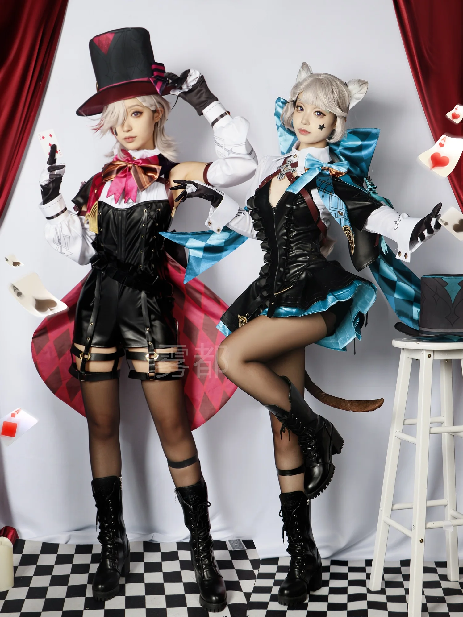 

CosAn Genshin Impact Lynette Lyney Cosplay Costume Sweet Nifty Lovely Uniform Dress Activity Party Role Play Clothing New