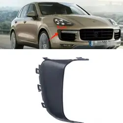 Left Front Bumper Grille Air Guide Trim Frame For Porsche Cayenne turbo  958.2 92A 2015-2017 OEM  95850594551G2X  95850594651G2X