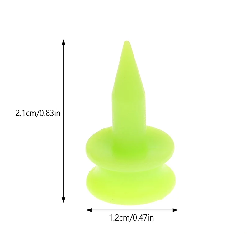 50 قطعة/حزمة تي شيرت دي جولف مهنية 25 مللي متر 0.98 بوصة تشافتو فيرت جولف إكسسوارات تي شيرت دي جولف إن بلاستيك بارفيت