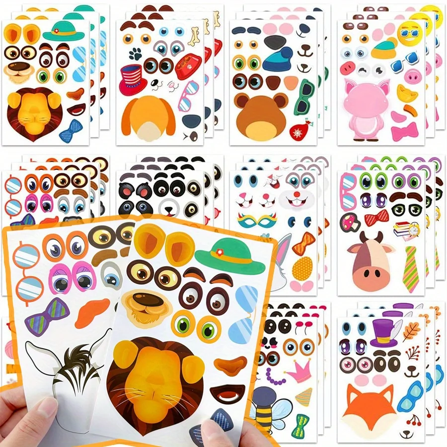 12/24Pcs Make A Fac…