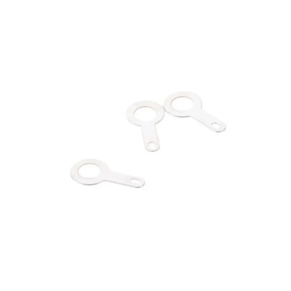100pcs New Lug Plate Solder Ring Terminal Crimp M3.2/M4.2/M5.2 Ring Terminal Connector Silver Tone