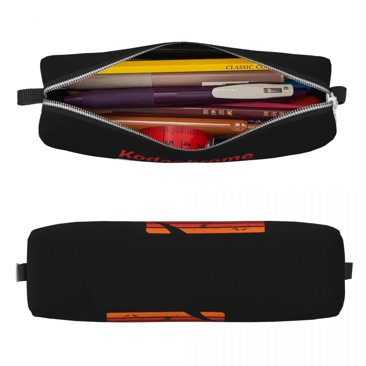 Kodachrome Pencil Cases para Crianças, Pen Holder Bag, Grande Armazenamento, Material Escolar, Gift Pencilcases, 64