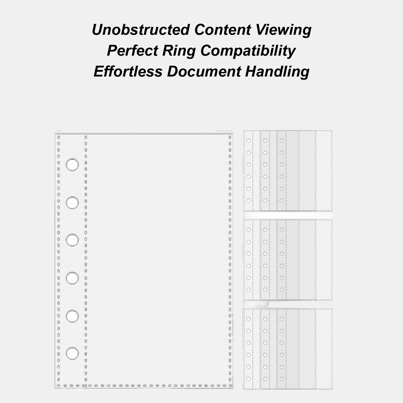 

Защитные пленки для переплета, 10 шт., A7, 6 колец, прозрачные обложки для документов, прозрачные обложки для документов для офиса, администрации