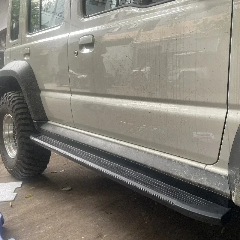 hot sale TELLIKA India door Accsori Factory aluminum Running Boards Side Step Pedal bar New Jimny