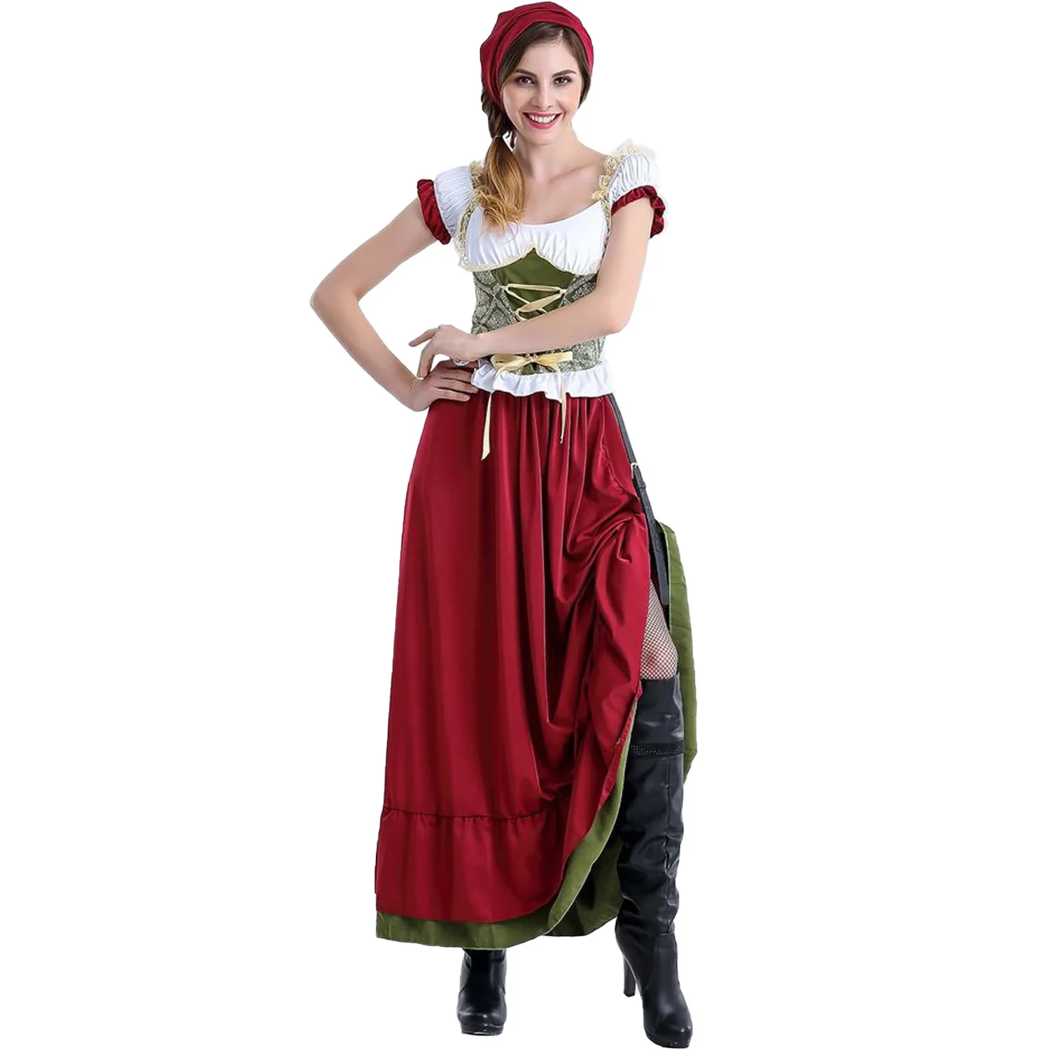 2023 New Adult Kids Carnival Party Costume Adult Princess Cosplay Costume Beer Costume Dress