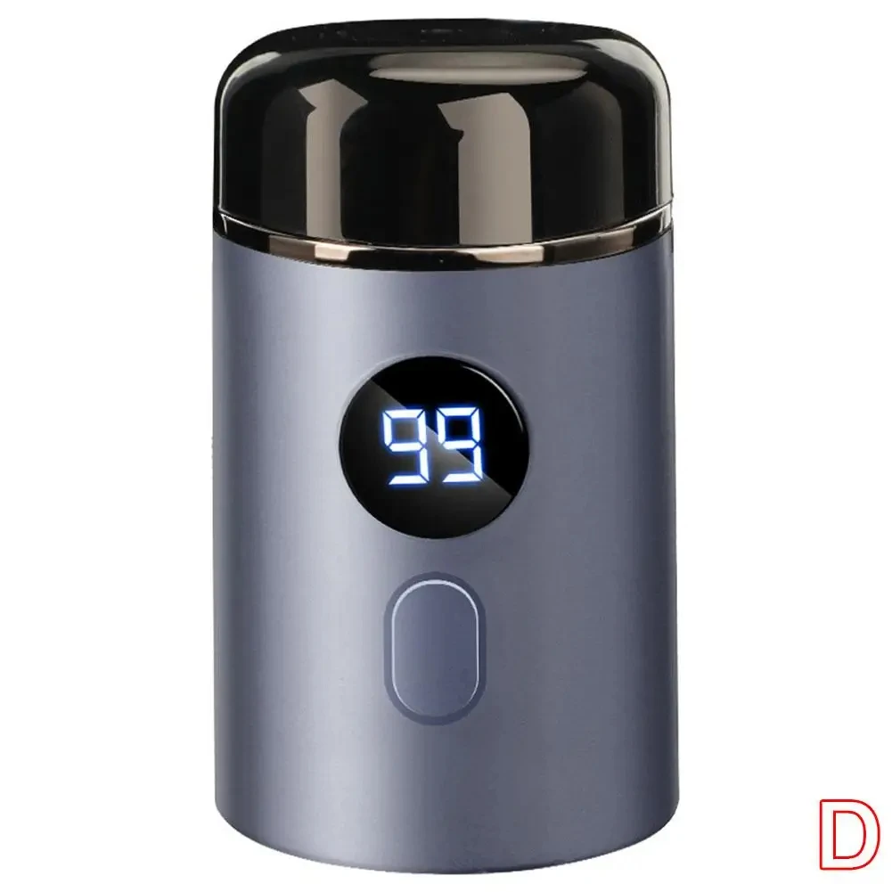 Men's electric mini shaver, dry and wet dual-use shaver, LED digital display rechargeable car shaver, home travel shaver image 6