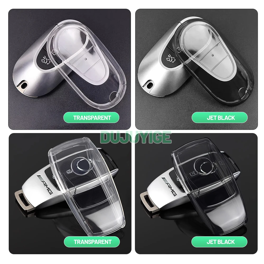 Clear TPU Car Key Case For Mercedes-Benz T Class Citan EQT W420 2021-2026 Key Fob Cover Protector Shell Auto Accessories 2024