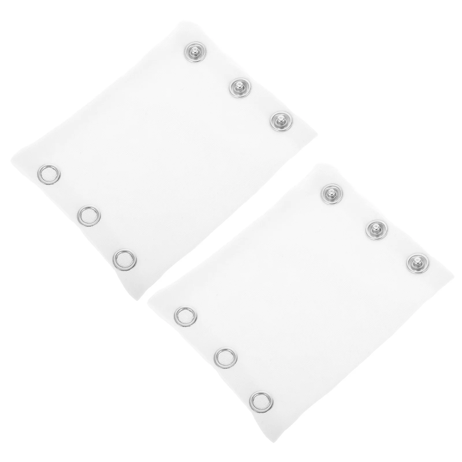 

1 Pair Baby Bodysuit Rectangle Double-Layer Infant Jumpsuits Snap Extender For Toddler Romper Bodysuit Jumpsuits Extender