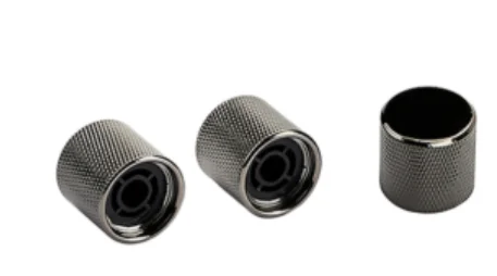 

Электрические гитарные/басовые ручки черного цвета с плоской поверхностью, цилиндрические ручки для регулировки громкости и тембра, запасные части для гитар