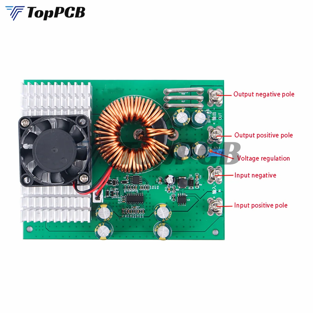 1000W 50A Step Down Module DC 25V-90V to DC 2.5V-50V Buck Converter Wide Voltage Stabilizer Power Supply