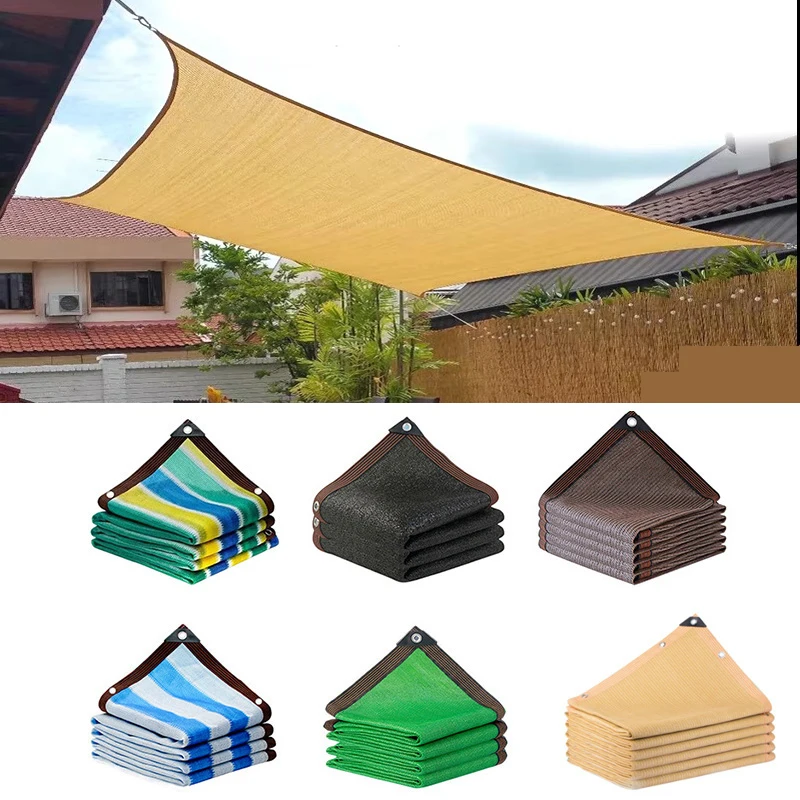 Outdoor-Sonnenschutz UV-Schutz Langlebiges Netz für Garten, Terrasse, Balkon Mehrere Größen Mehrere Farben