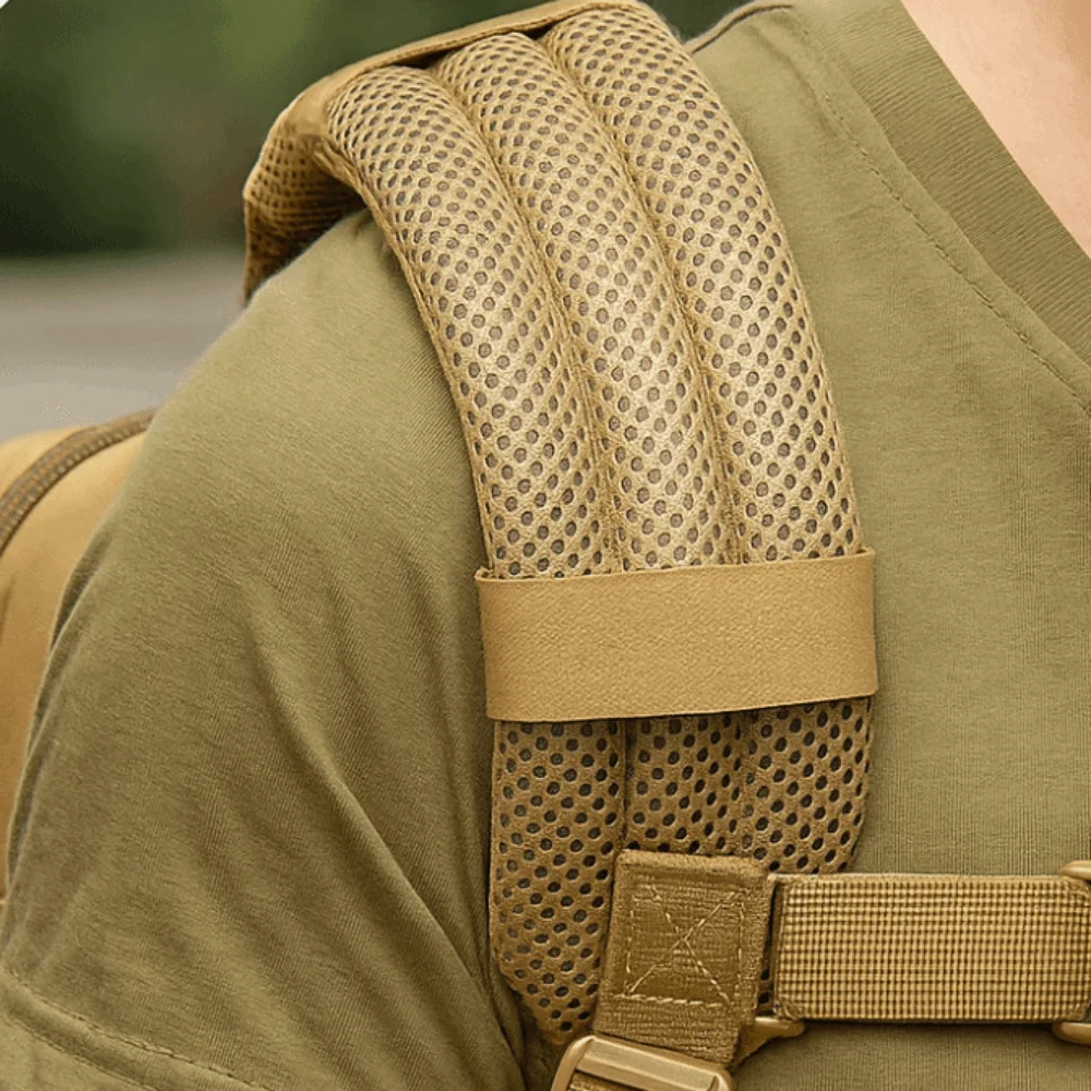 

1 Pair Breathable Shoulder Strap Pad Anti-friction Adjustable Outdoor Shoulder Pad Cushioning Soft Climbing Shoulder Pad