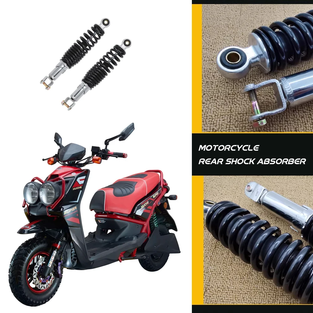 

Motercycle Rear Shock Absorber in Heavy Iron Material Compatible with Chinese GY6 4-Stroke Scooter Mopeds Taotao Jonway Tank
