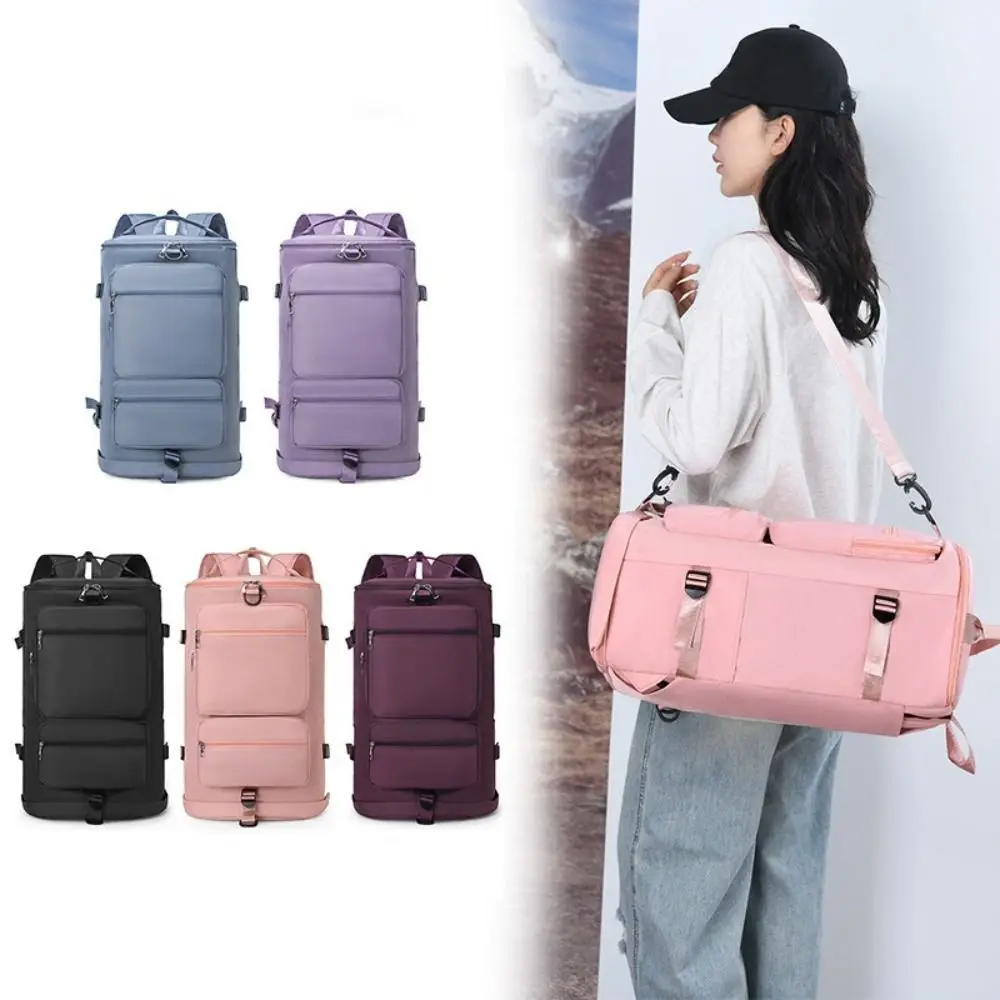 

Waterproof Outdoor Travel Backpack Multi Functional Breathable Shoulder Backpack Large Capacity Swimming Pack Yoga Practice