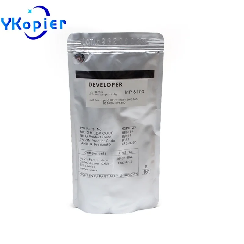 D1799640 1138G مسحوق المطور الأصلي لريكو MP 8100 8110 8120 8200 8210 8220 8300 8310 MP8110 MP8120 MP8200 المطور