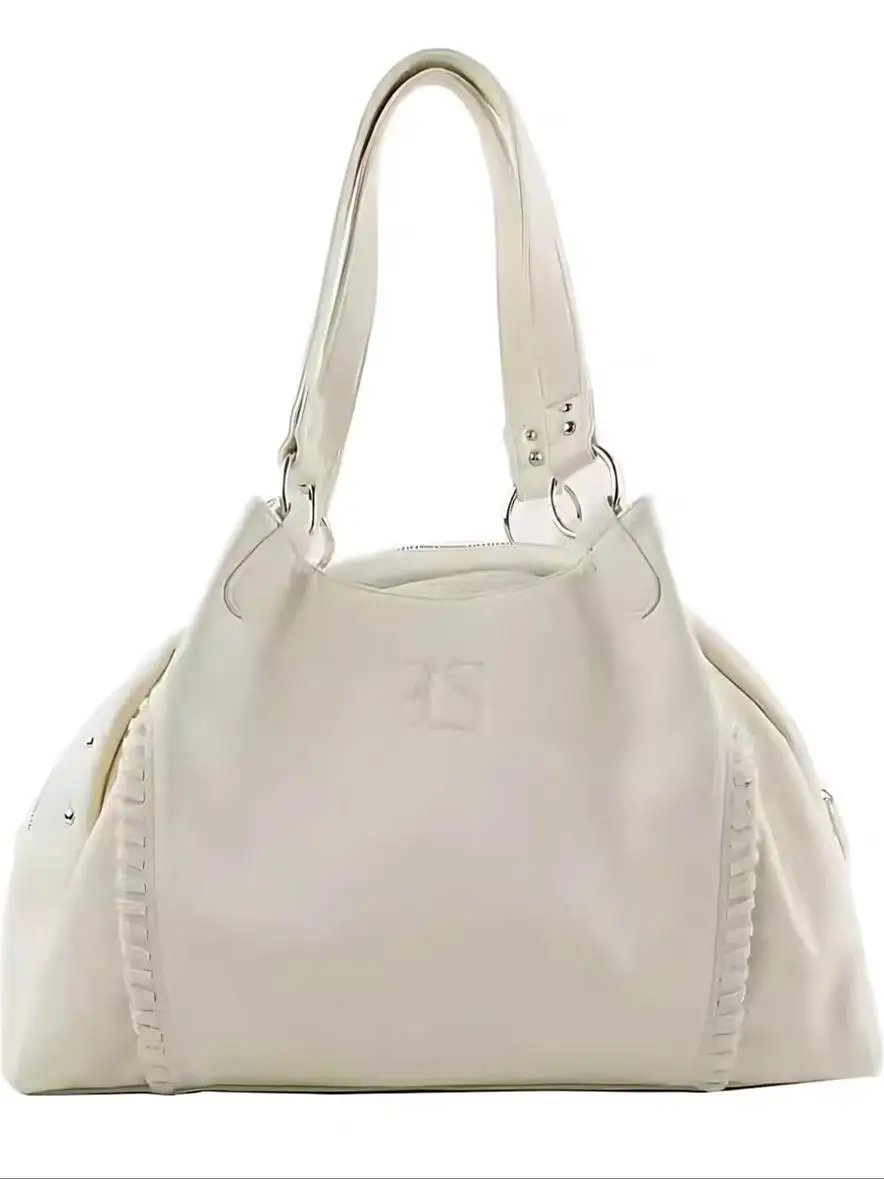 

Large Capaci Motorcycle Bag Underarm Handbag JiongJiong Brand Korean Sle PU Leather oulder Bag for Young Adults