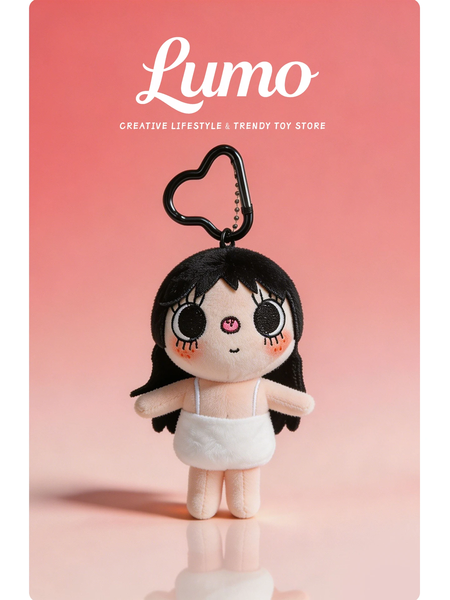 Adorable Yuyu Cartoon Plush Doll Backpack Pendant High Aesthetic Value Toy Character Exhibition Hanging Decoration Soft Toy