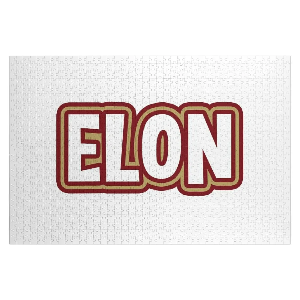 

Elon University Jigsaw Puzzle Custom Wooden Name Custom With Photo Personalized Gift Puzzle