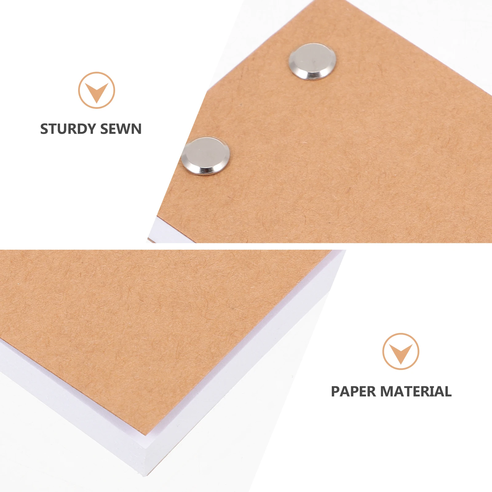 6pcs Flipbook Paper Sewn Binding Drawing Pads Sketch Books For Kids Art Keepsake Household Multi-Function Creative Drawing