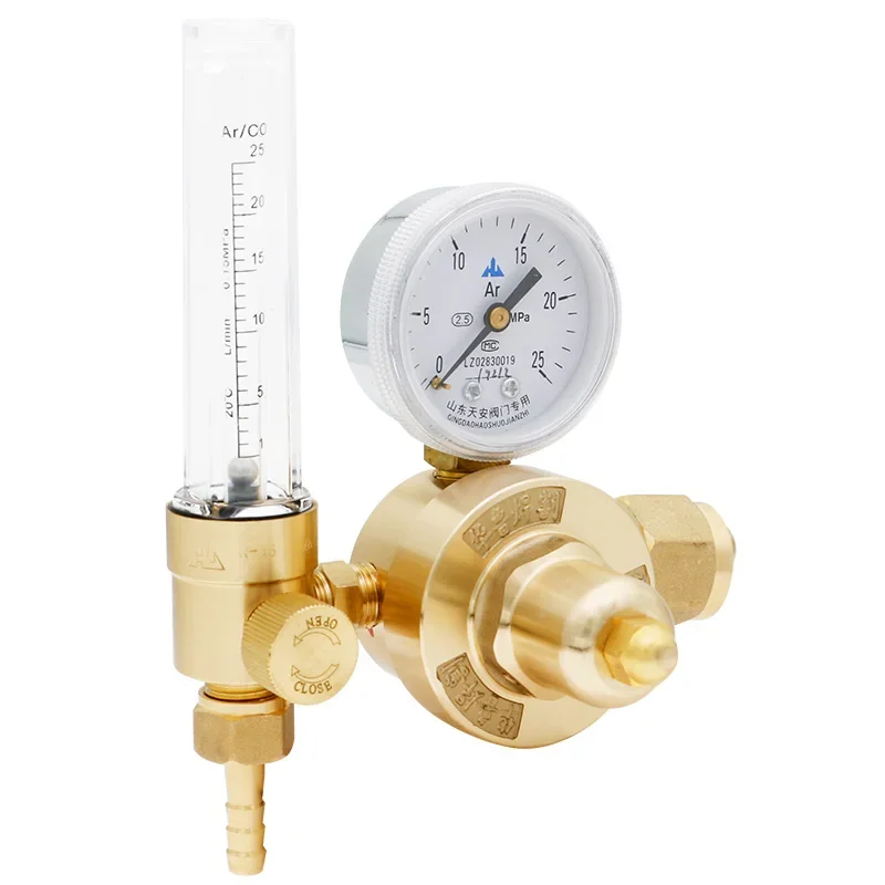 

Argon meter arc welding machine argon flow meter pressure reducer all copper argon arc welding pressure gauge