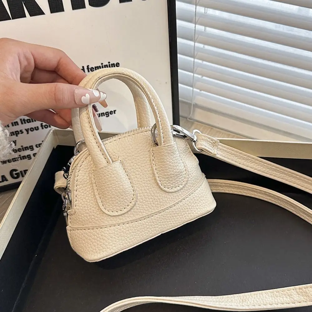 

Fashion Korean Style Mini Crossbody Bag Handbag Pure Color Shoulder Bag All-match Large Capacity Small Sling Bag Girls