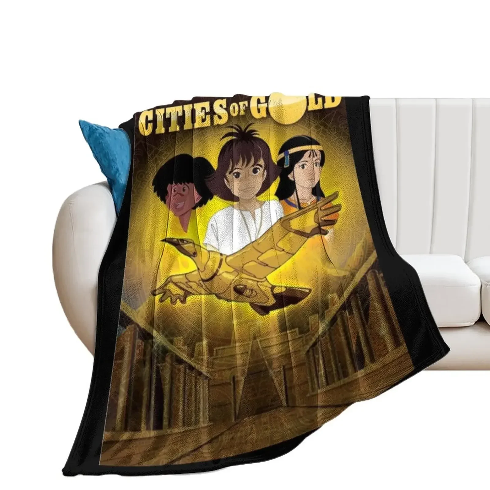 

The mysterious cities of gold Throw Blanket Kid'S Sofa Quilt Blankets