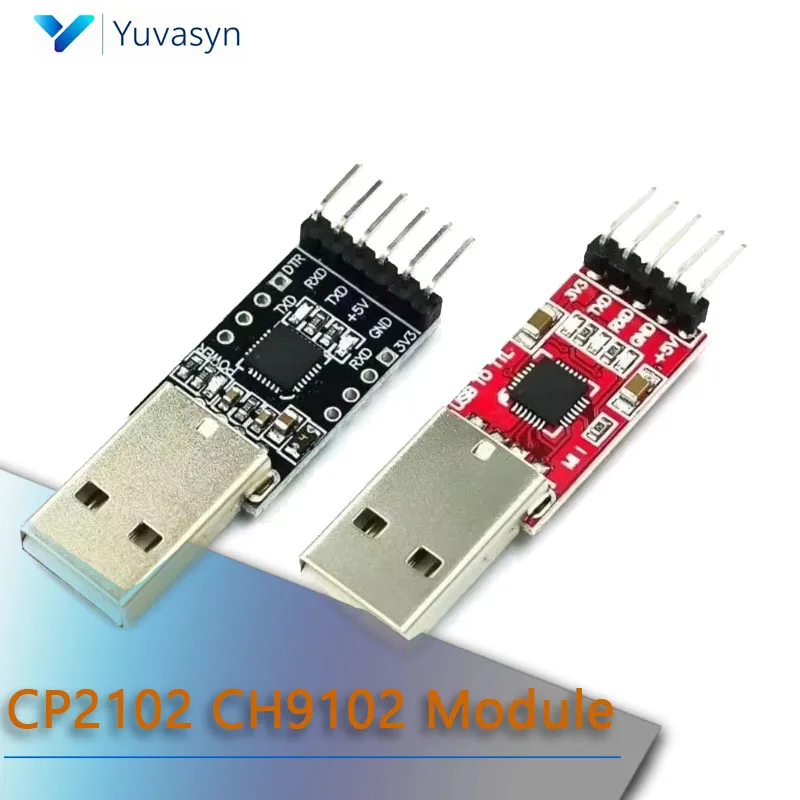 

CP2102 CH9102 Module USB-to-TTL STC downloader UART Usb-to-serial port module
