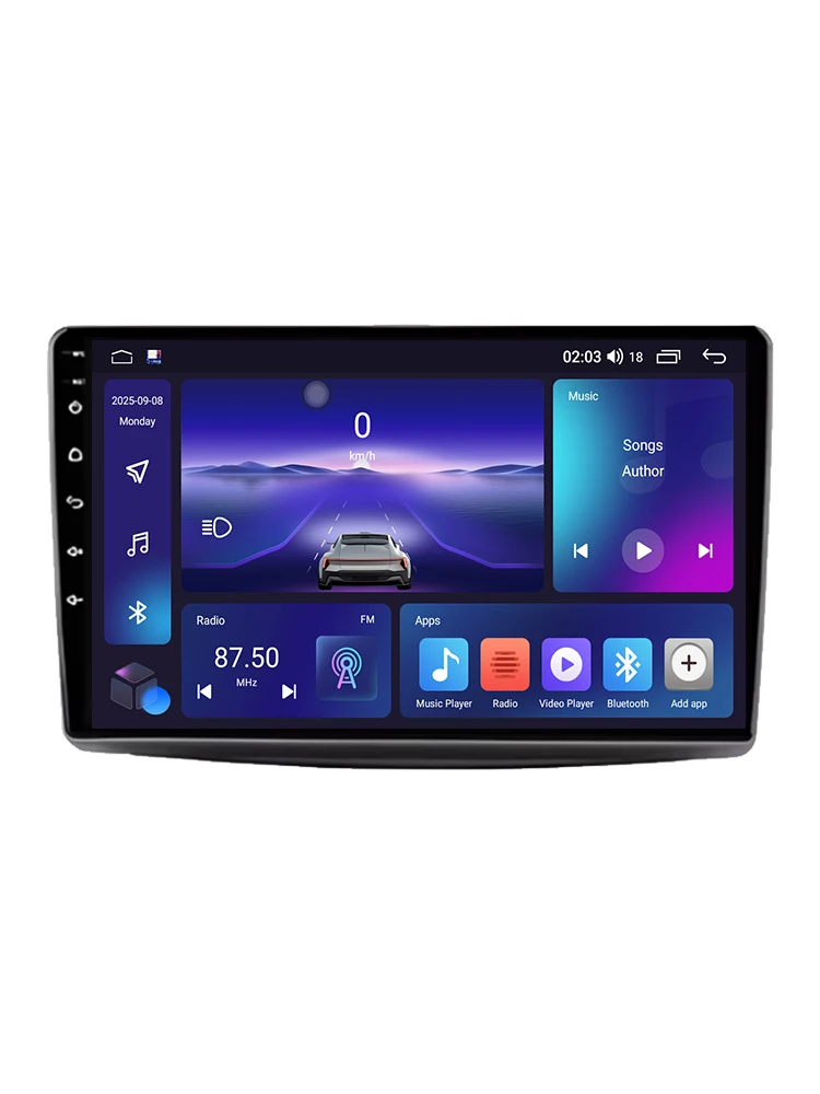 Android 16 Radio Samochodowe 2 Din do Alfa Romeo MiTo 955 2008-2018 Odtwarzacz Multimedialny Wideo Nawigacja GPS Mirror Link 8 Rdzeni Wifi 4G — 2