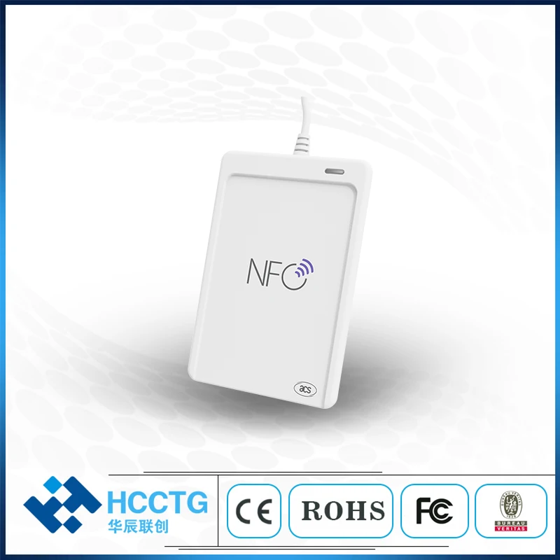 USB CCID ISO14443 Type A & B  ISO15693 ISO18092 PC/SC 13.56Mhz RFID NFC Contactless Smart Card Reader Writer ACR1552U-M1