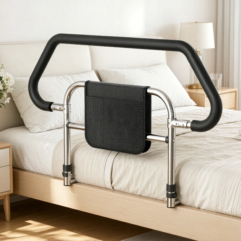 Bed Assist Rail Bedside Safety Handle Standing Support Fall Prevention Guard for Seniors Home Bedroom Daily Mobility 침대 안전 손잡이