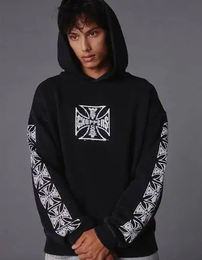 West Coast Choppers Oversized Unisex Anime Lover sweatshirt Sports Graphic hoodies Harajuku  hot product Breathable Fleece warm