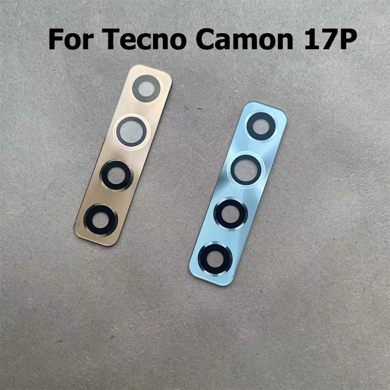 

For Tecno Camon 17P 17 P Back Rear Camera Glass Lens With Glue Sticker Replacement