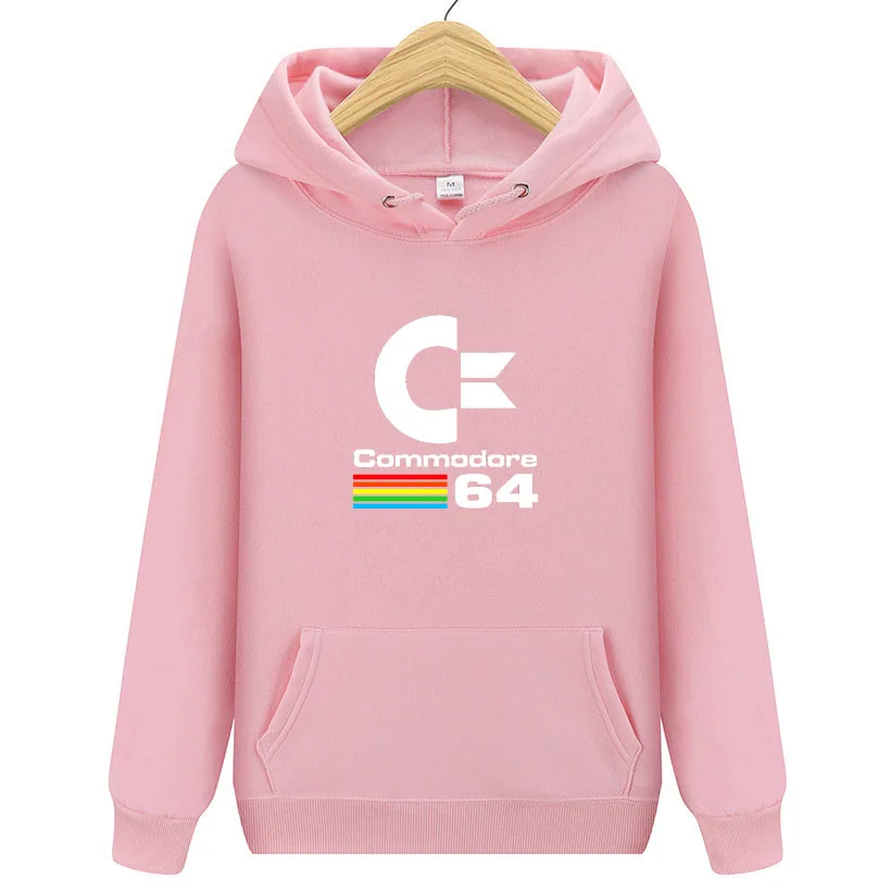 

New Casual Women's Fashion Hooded Sweatshirt Long Sleeve Top Autumn And Winter Pink Hoodie 2D Printed Ladies Top