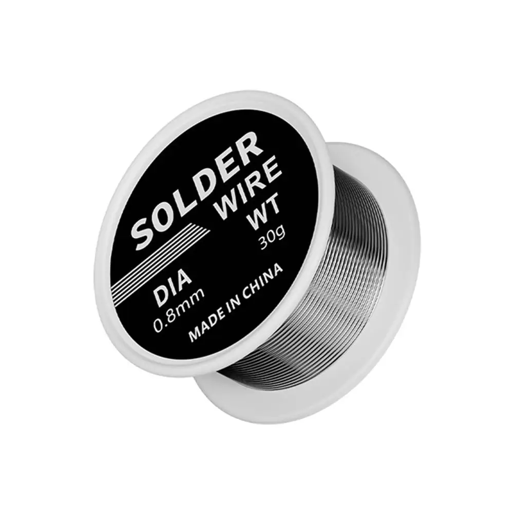 0.8mm 30g 50g 100g Soldering Tin Wire Tin Melt Rosin Core Solder Soldering Wire Roll No-clean FLUX 2.0%