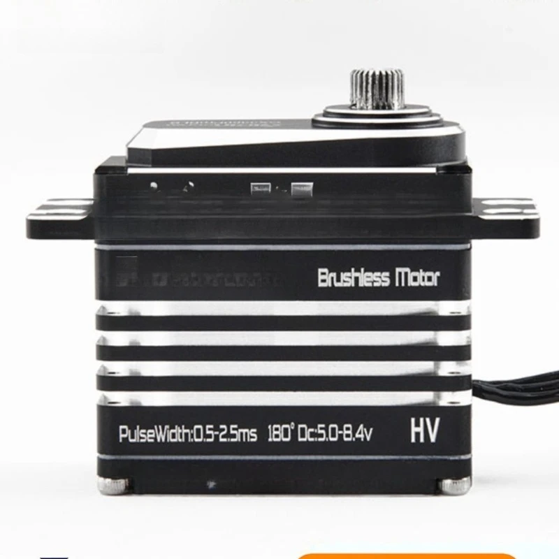 

Diving robot climbing car short truck big bike brushless 50KG oblique gear steering gear